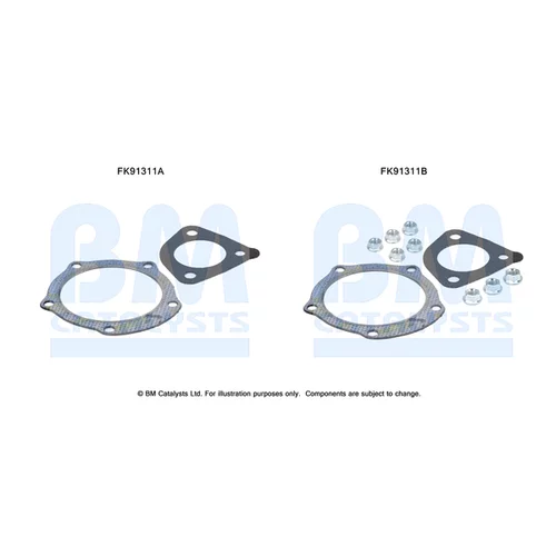 Katalyzátor - montážna sada BM CATALYSTS FK91311