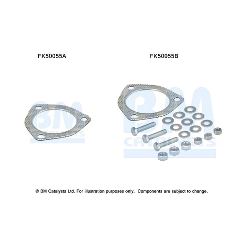 Montážna sada pre výfukovú trubku BM CATALYSTS FK50055