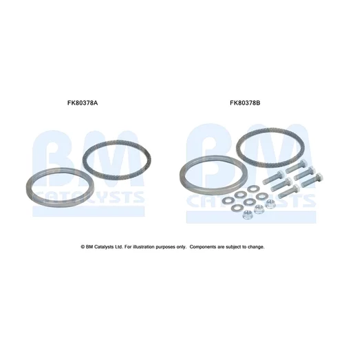 Katalyzátor - montážna sada BM CATALYSTS FK80378