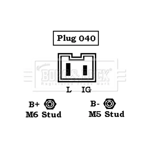 Alternátor BORG & BECK BBA2871 - obr. 2