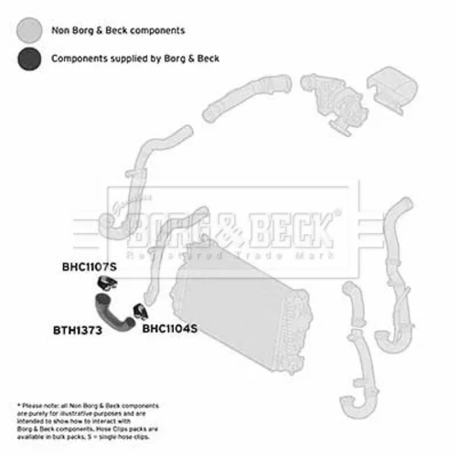 Hadica plniaceho vzduchu BORG & BECK BTH1373 - obr. 1