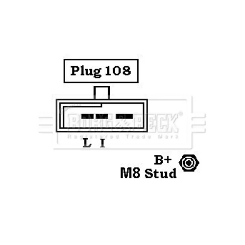 Alternátor BORG & BECK BBA2699 - obr. 1