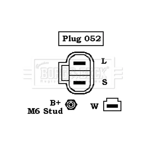 Alternátor BORG & BECK BBA2899