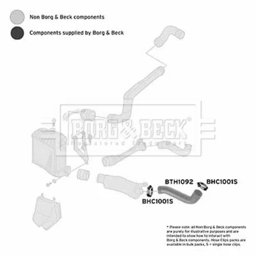 Hadica plniaceho vzduchu BORG & BECK BTH1093 - obr. 1