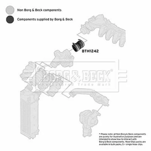 Hadica plniaceho vzduchu BORG & BECK BTH1242 - obr. 1