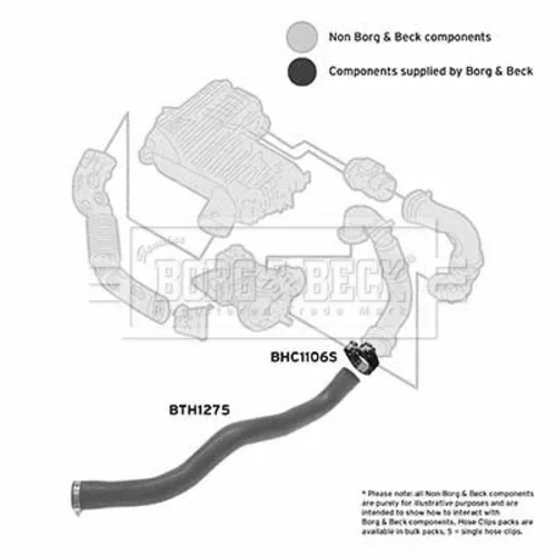 Hadica plniaceho vzduchu BORG & BECK BTH1275 - obr. 1