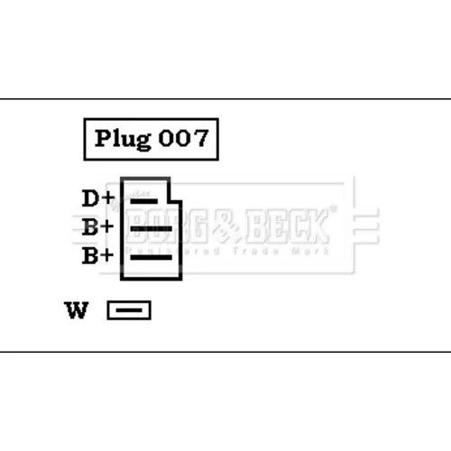 Alternátor BORG & BECK BBA2221 - obr. 2