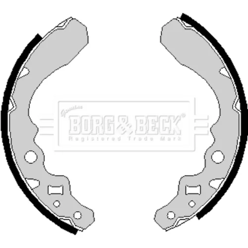 Sada brzdových čeľustí BORG & BECK BBS6152