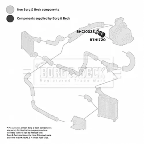 Hadica plniaceho vzduchu BORG & BECK BTH1720 - obr. 1