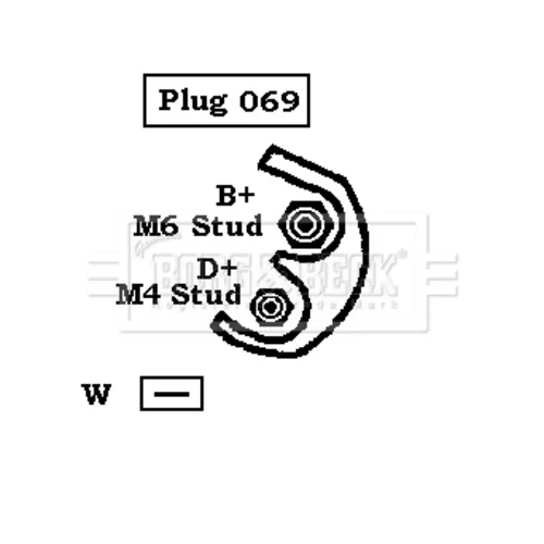 Alternátor BORG & BECK BBA2059