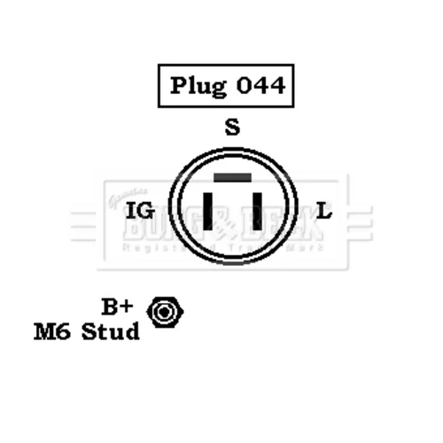 Alternátor BORG & BECK BBA2293 - obr. 1