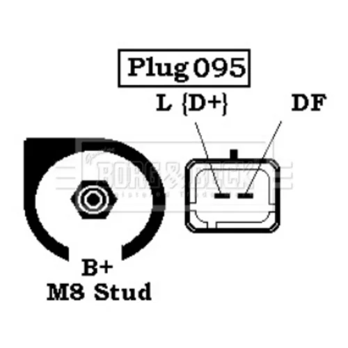 Alternátor BORG & BECK BBA2326 - obr. 2