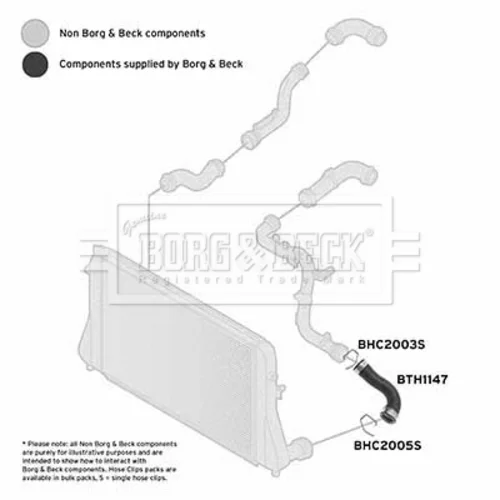 Hadica plniaceho vzduchu BORG & BECK BTH1147 - obr. 1