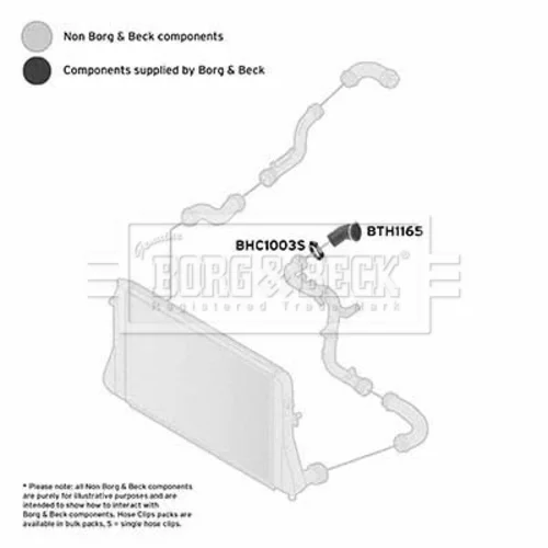 Hadica plniaceho vzduchu BORG & BECK BTH1165 - obr. 1