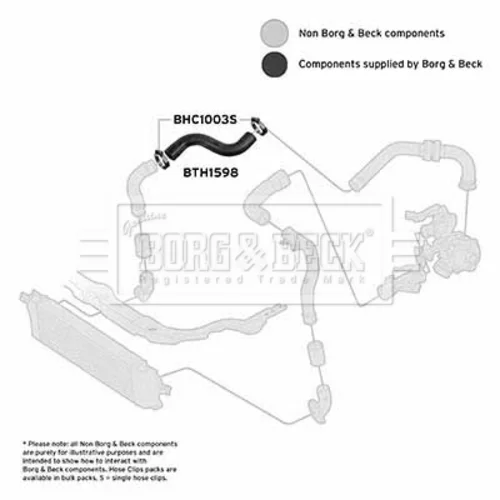 Hadica plniaceho vzduchu BORG & BECK BTH1598 - obr. 1