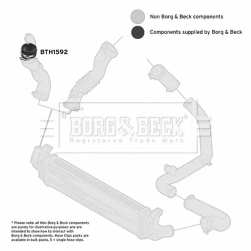 Hadica plniaceho vzduchu BORG & BECK BTH1592 - obr. 1