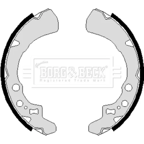 Sada brzdových čeľustí BORG & BECK BBS6099