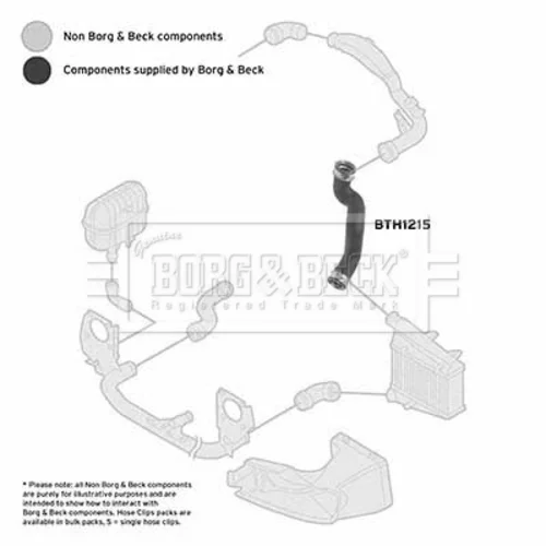 Hadica plniaceho vzduchu BORG & BECK BTH1215 - obr. 1