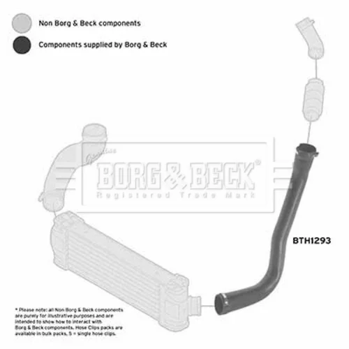 Hadica plniaceho vzduchu BORG & BECK BTH1293 - obr. 1