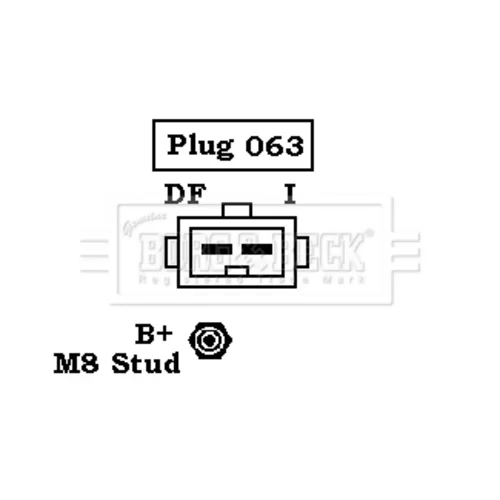 Alternátor BORG & BECK BBA2273 - obr. 1