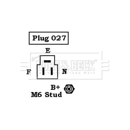 Alternátor BORG & BECK BBA2902 - obr. 2