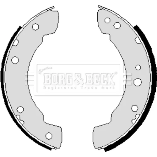 Sada brzdových čeľustí BORG & BECK BBS6229