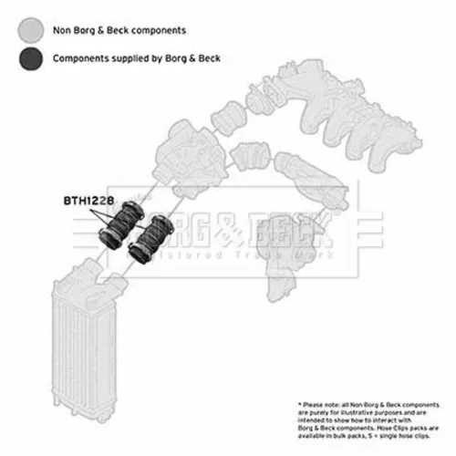 Hadica plniaceho vzduchu BORG & BECK BTH1228 - obr. 1