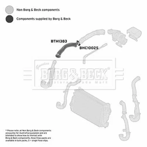 Hadica plniaceho vzduchu BORG & BECK BTH1383 - obr. 1