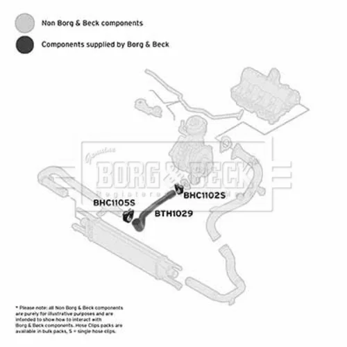 Hadica plniaceho vzduchu BORG & BECK BTH1029 - obr. 1