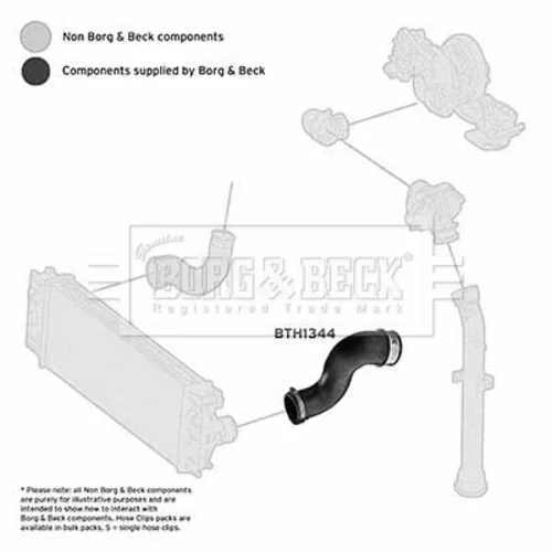 Hadica plniaceho vzduchu BORG & BECK BTH1344 - obr. 1