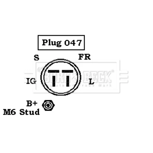 Alternátor BORG & BECK BBA2840