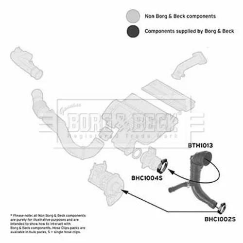 Hadica plniaceho vzduchu BORG & BECK BTH1013 - obr. 1