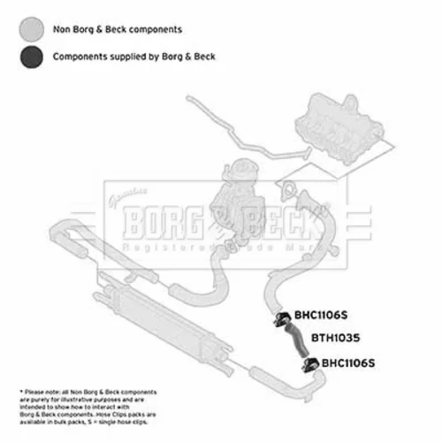 Hadica plniaceho vzduchu BORG & BECK BTH1035 - obr. 1