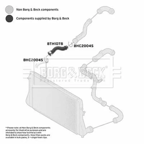 Hadica plniaceho vzduchu BORG & BECK BTH1078 - obr. 1