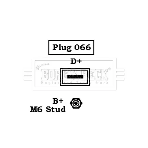 Alternátor BORG & BECK BBA2399 - obr. 1