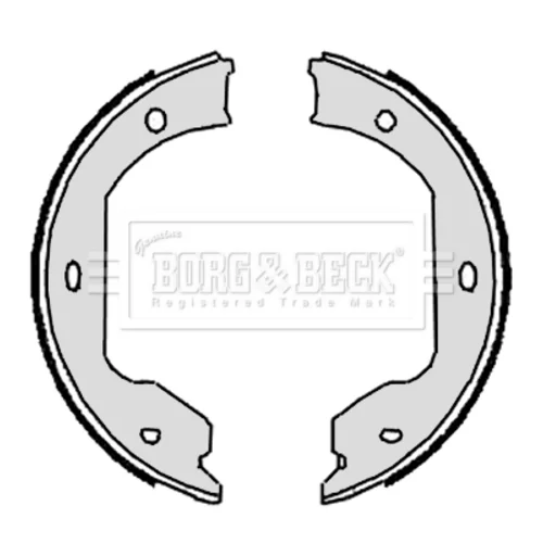 Sada brzd. čeľustí parkov. brzdy BORG & BECK BBS6332