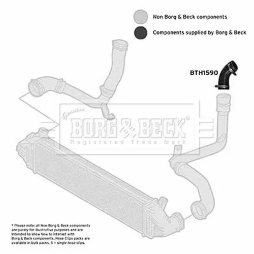 Hadica plniaceho vzduchu BORG & BECK BTH1590 - obr. 1