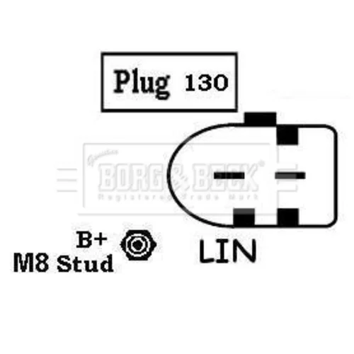Alternátor BORG & BECK BBA3005