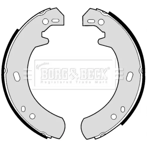 Sada brzd. čeľustí parkov. brzdy BORG & BECK BBS6253