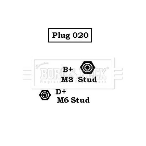 Alternátor BORG & BECK BBA2083 - obr. 2