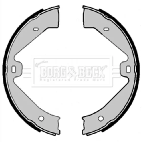 Sada brzd. čeľustí parkov. brzdy BORG & BECK BBS6482