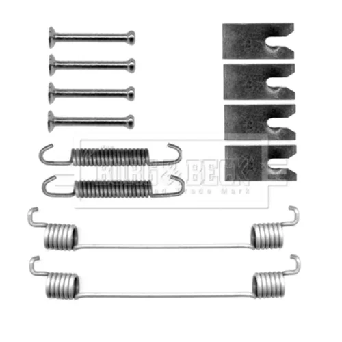 Sada príslušenstva brzdovej čeľuste BORG & BECK BBK6174 - obr. 1