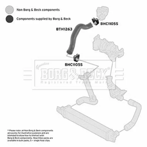 Hadica plniaceho vzduchu BORG & BECK BTH1263 - obr. 1