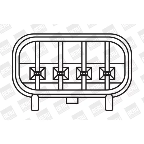 Zapaľovacia cievka BERU ZS372 - obr. 1