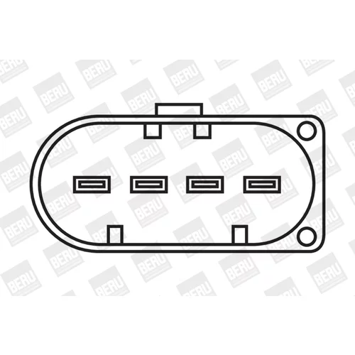 Zapaľovacia cievka BERU ZSE012 - obr. 1