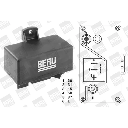 Relé žeraviaceho systému BERU GR059 - obr. 3