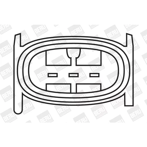Zapaľovacia cievka BERU ZS281 - obr. 1