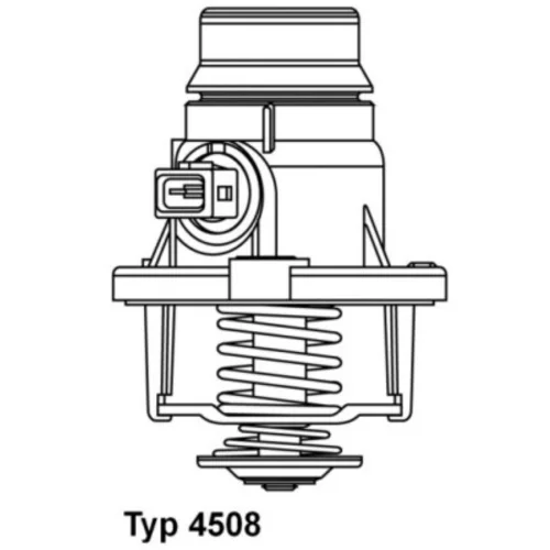 Termostat chladenia 4508.101D /WAHLER/