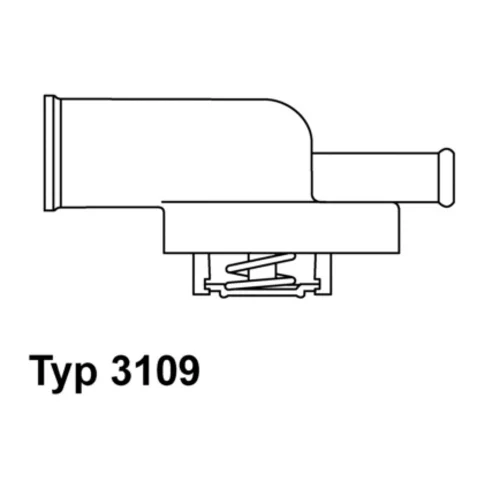 Termostat chladenia WAHLER 3109.87D