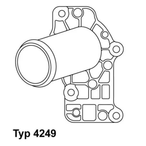 Termostat chladenia WAHLER 4249.83D